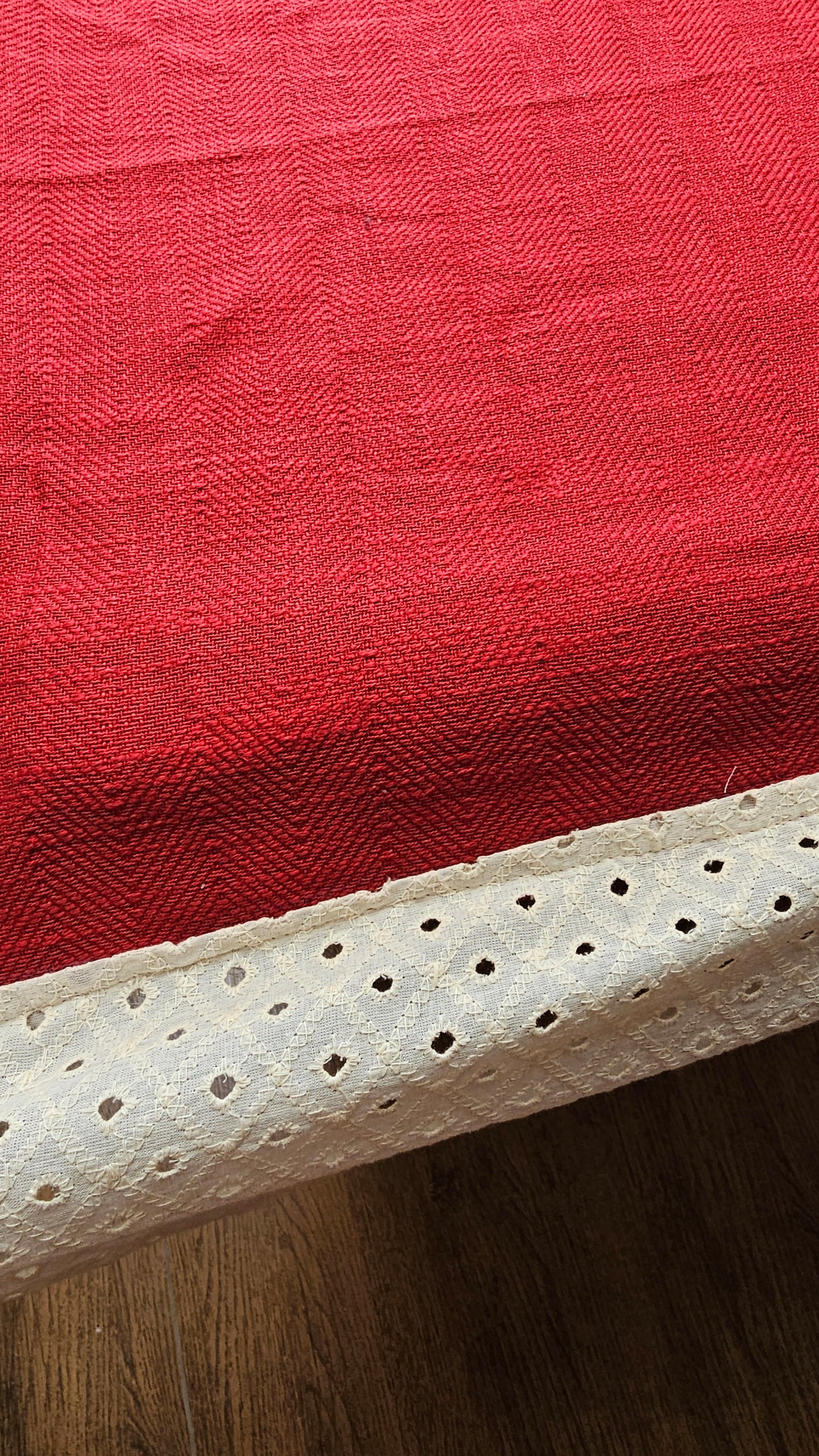 Schiffli embroidered tablecloth India
