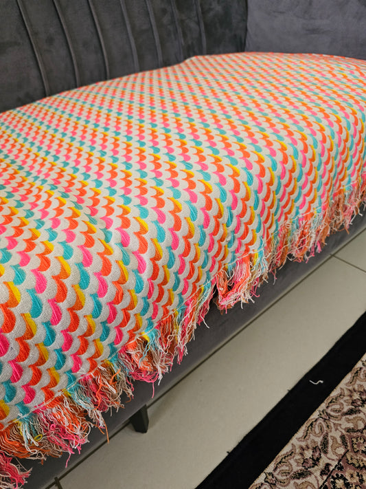 handloom lightweight cotton throw