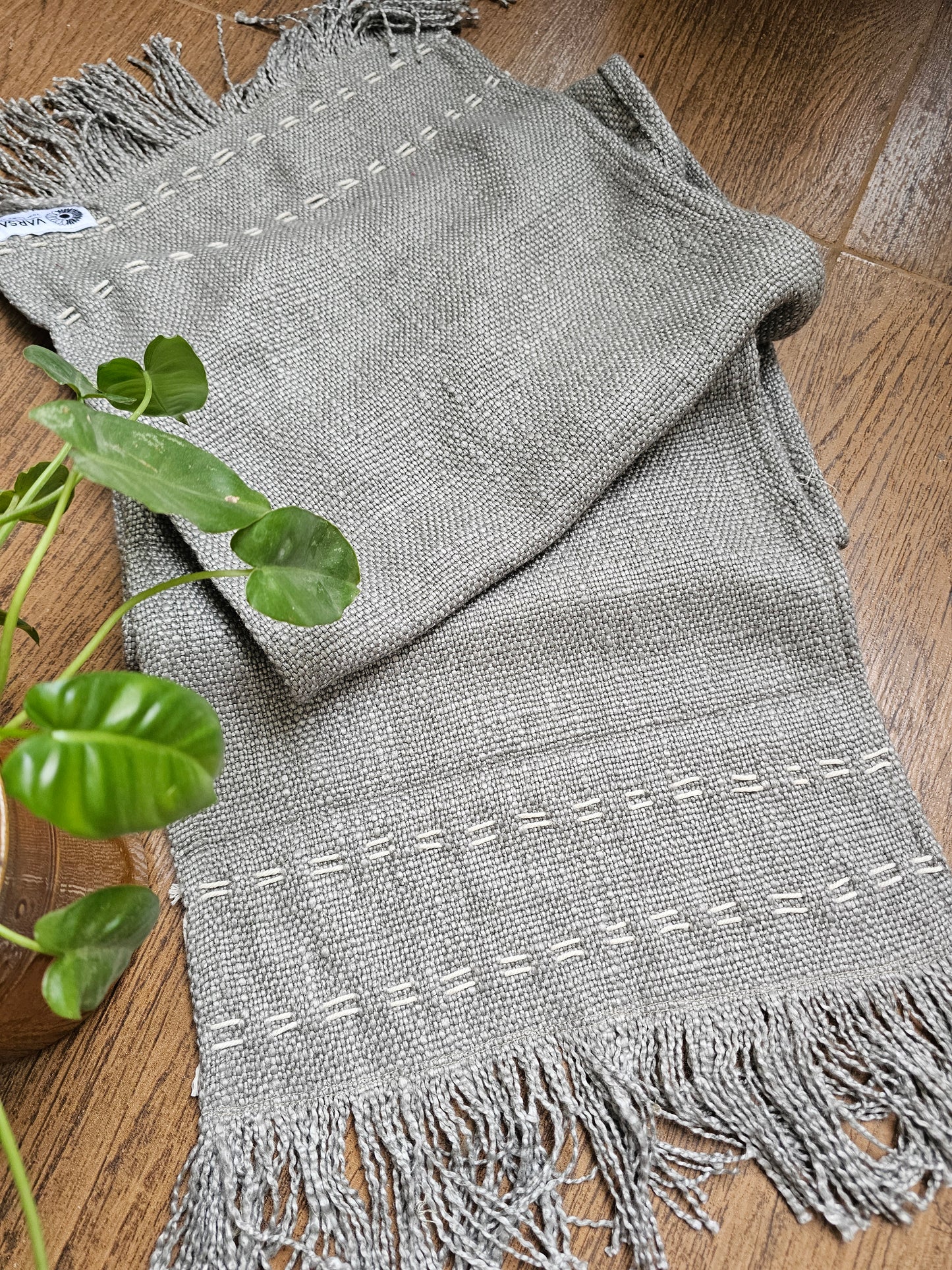 handloom slub cotton table runner India