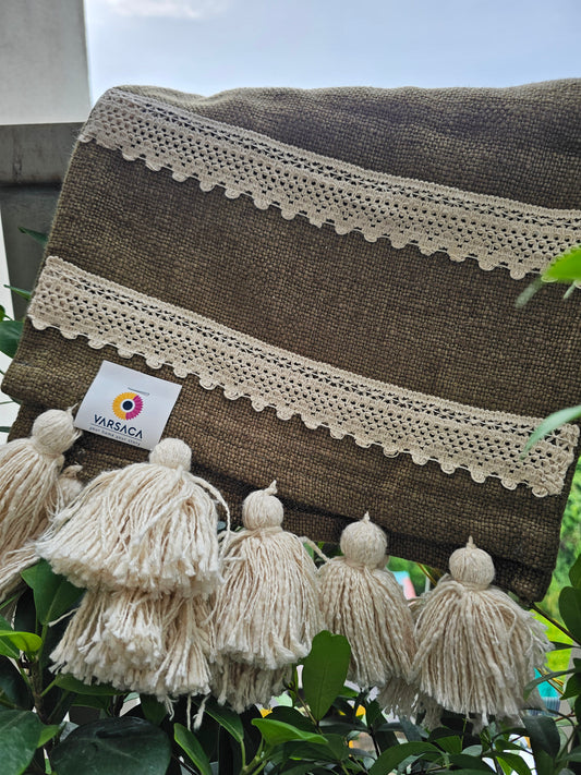 vintage lace table runner boho