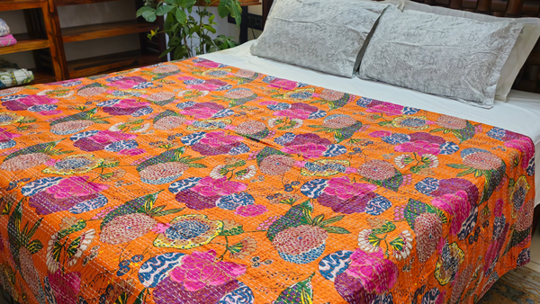 5 Ways to Style Kantha Bedcovers in Modern Homes