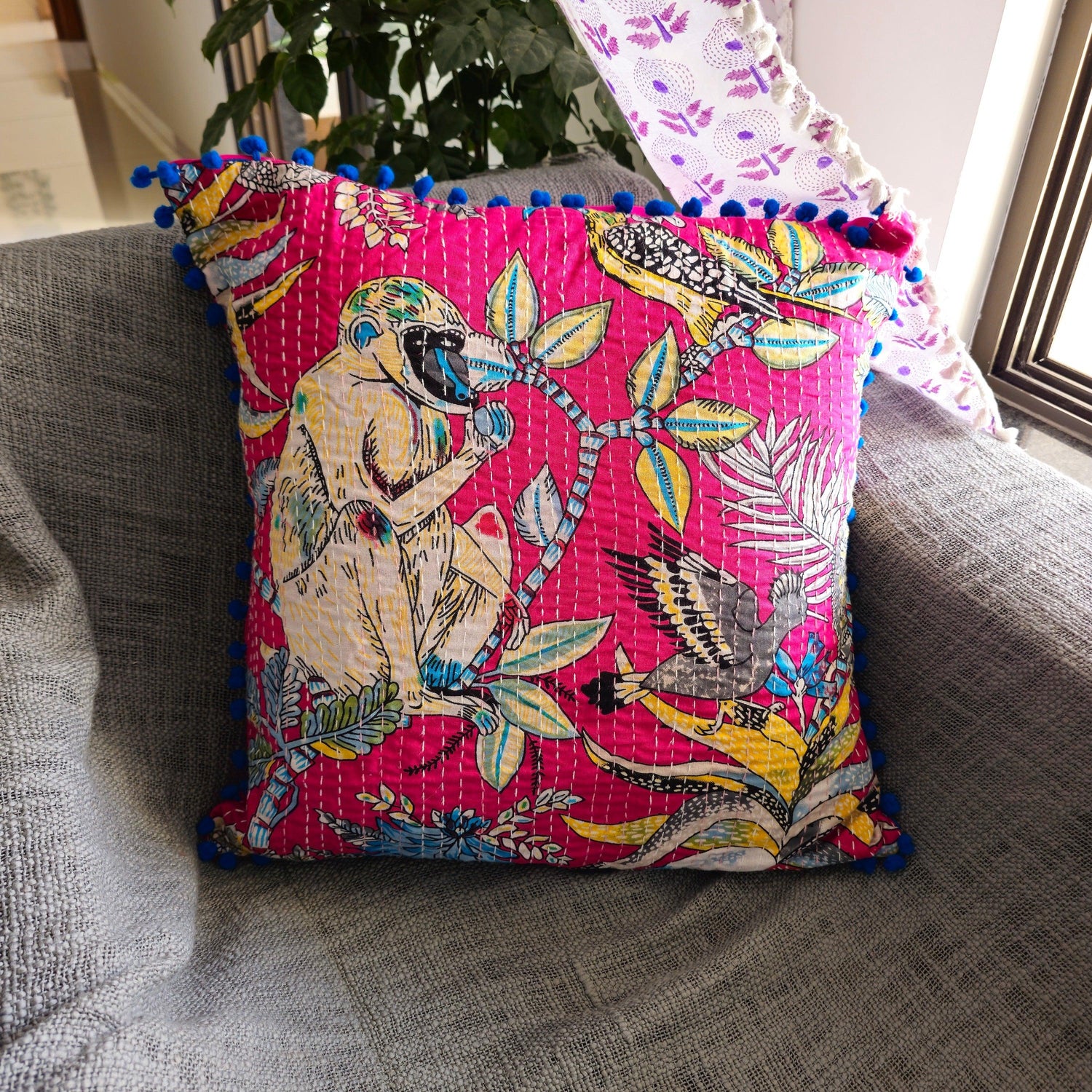 Kantha Cushion Covers