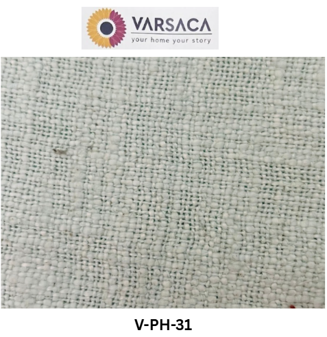 Plain Handloom Solid Swatches | Heavy-Weight Cotton-Jute Samples | Upholstery & Curtain Planning