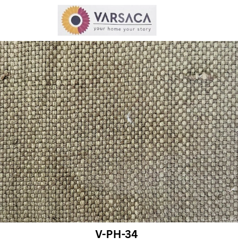 Plain Handloom Solid Swatches | Heavy-Weight Cotton-Jute Samples | Upholstery & Curtain Planning