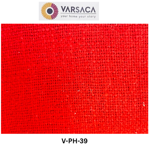 Plain Handloom Solid Swatches | Heavy-Weight Cotton-Jute Samples | Upholstery & Curtain Planning