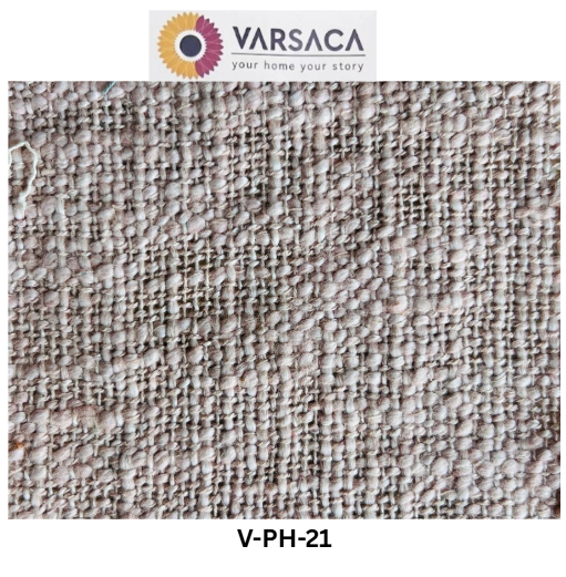 Plain Handloom Solid Swatches | Heavy-Weight Cotton-Jute Samples | Upholstery & Curtain Planning