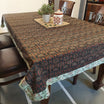 Ajrakh 6 Seater Cotton Table Cover With Border