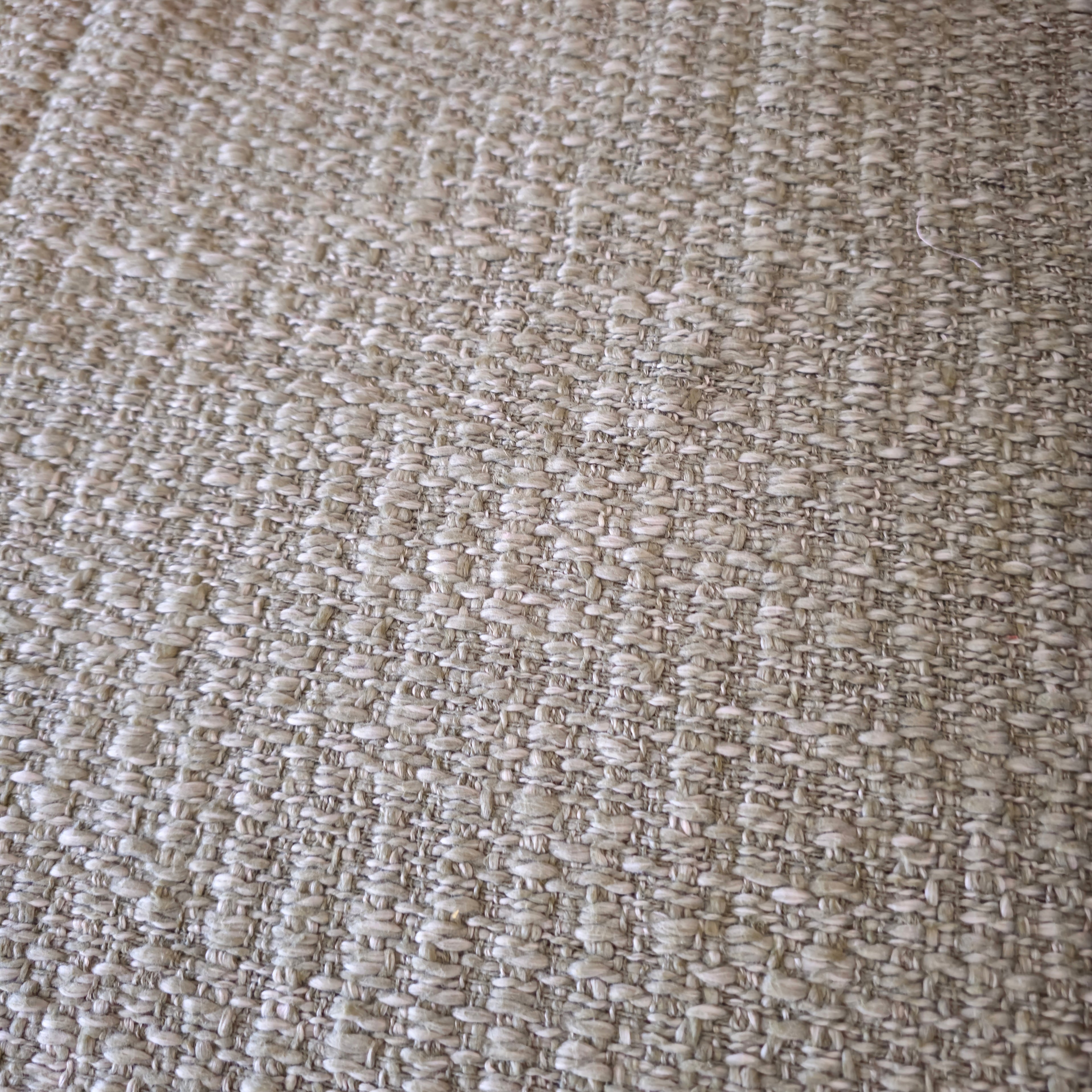 Handwoven Solid Green Slub Cotton Sofa Cover – Soft and Durable