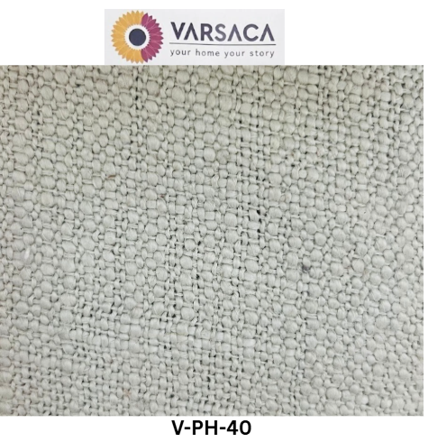 Plain Handloom Solid Swatches | Heavy-Weight Cotton-Jute Samples | Upholstery & Curtain Planning