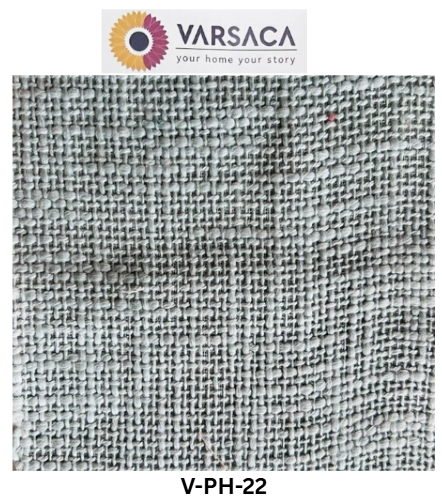 Plain Handloom Solid Swatches | Heavy-Weight Cotton-Jute Samples | Upholstery & Curtain Planning