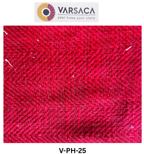 Plain Handloom Solid Swatches | Heavy-Weight Cotton-Jute Samples | Upholstery & Curtain Planning