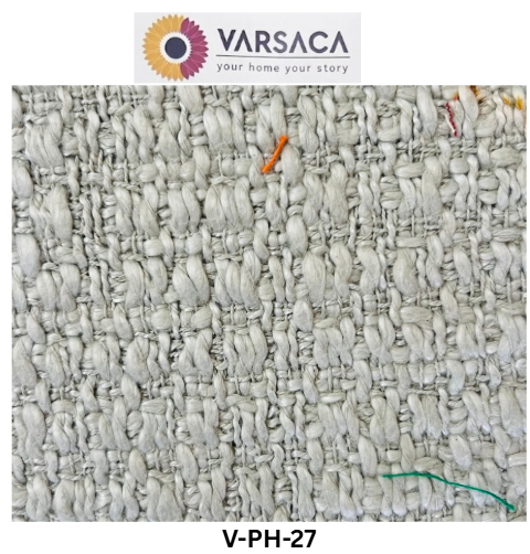 Plain Handloom Solid Swatches | Heavy-Weight Cotton-Jute Samples | Upholstery & Curtain Planning