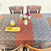Ajrakh Patchwork Dining Table Cover