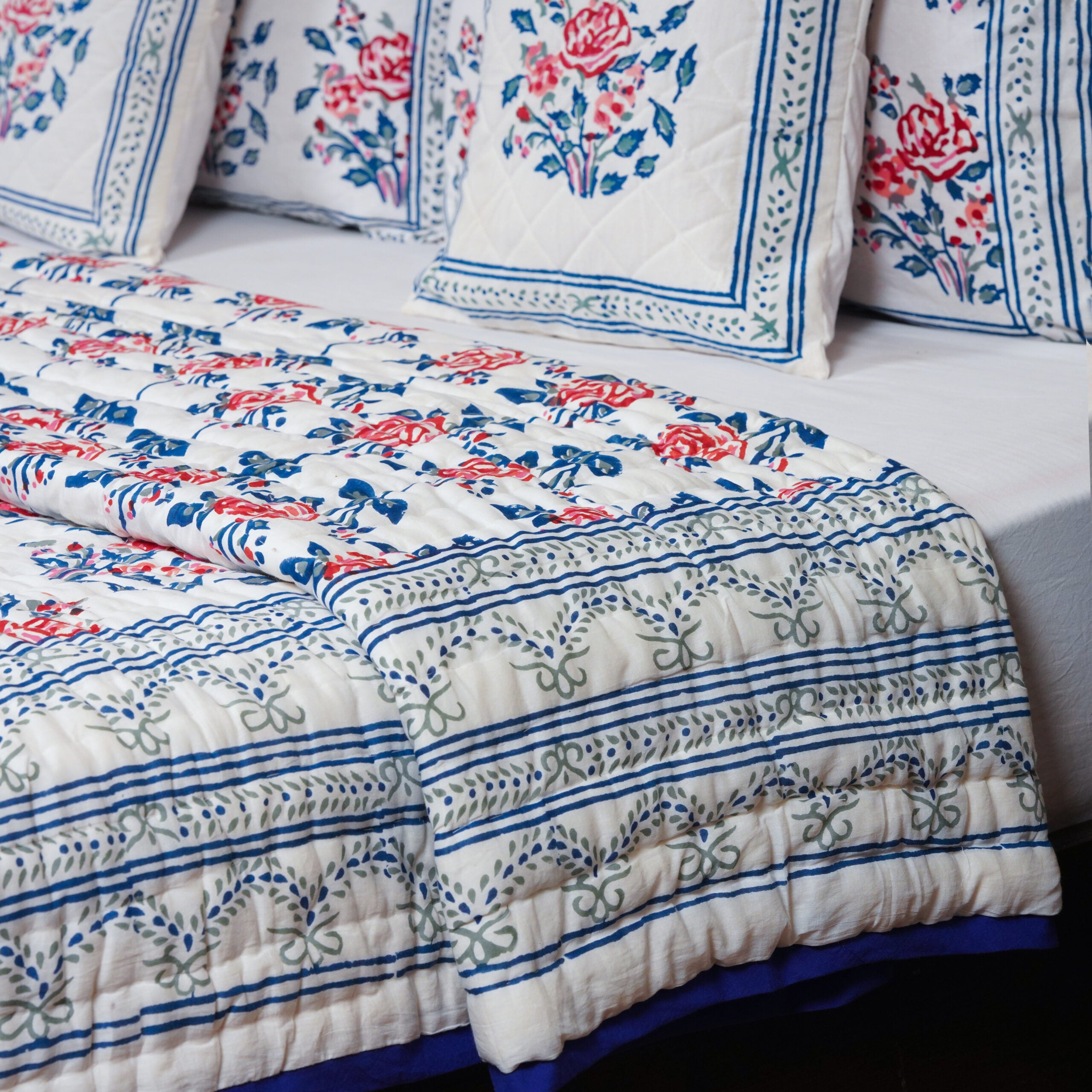 Hand Block Print Razai