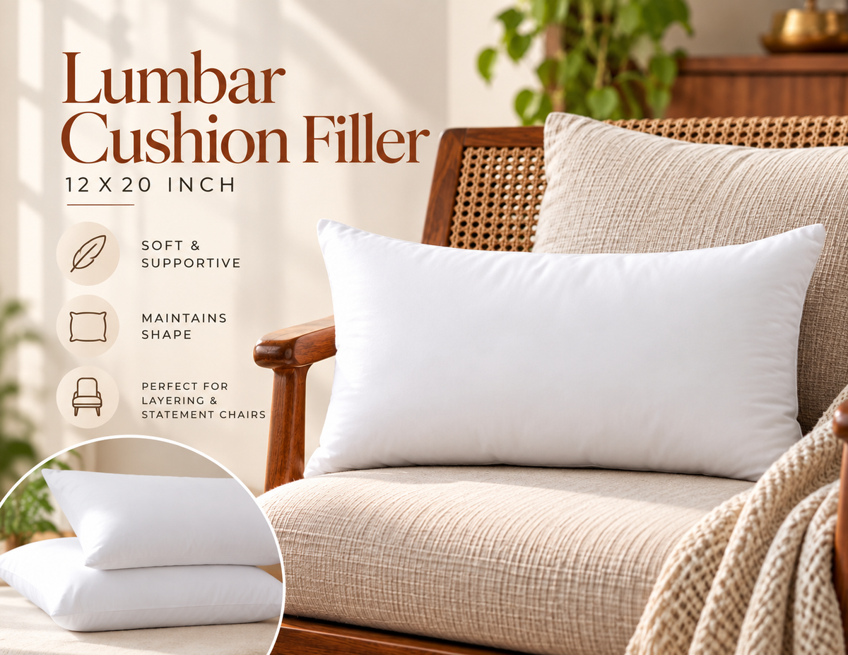 Rangrez Diamond | Multicolour Geometric Cotton Lumbar Cushion Cover