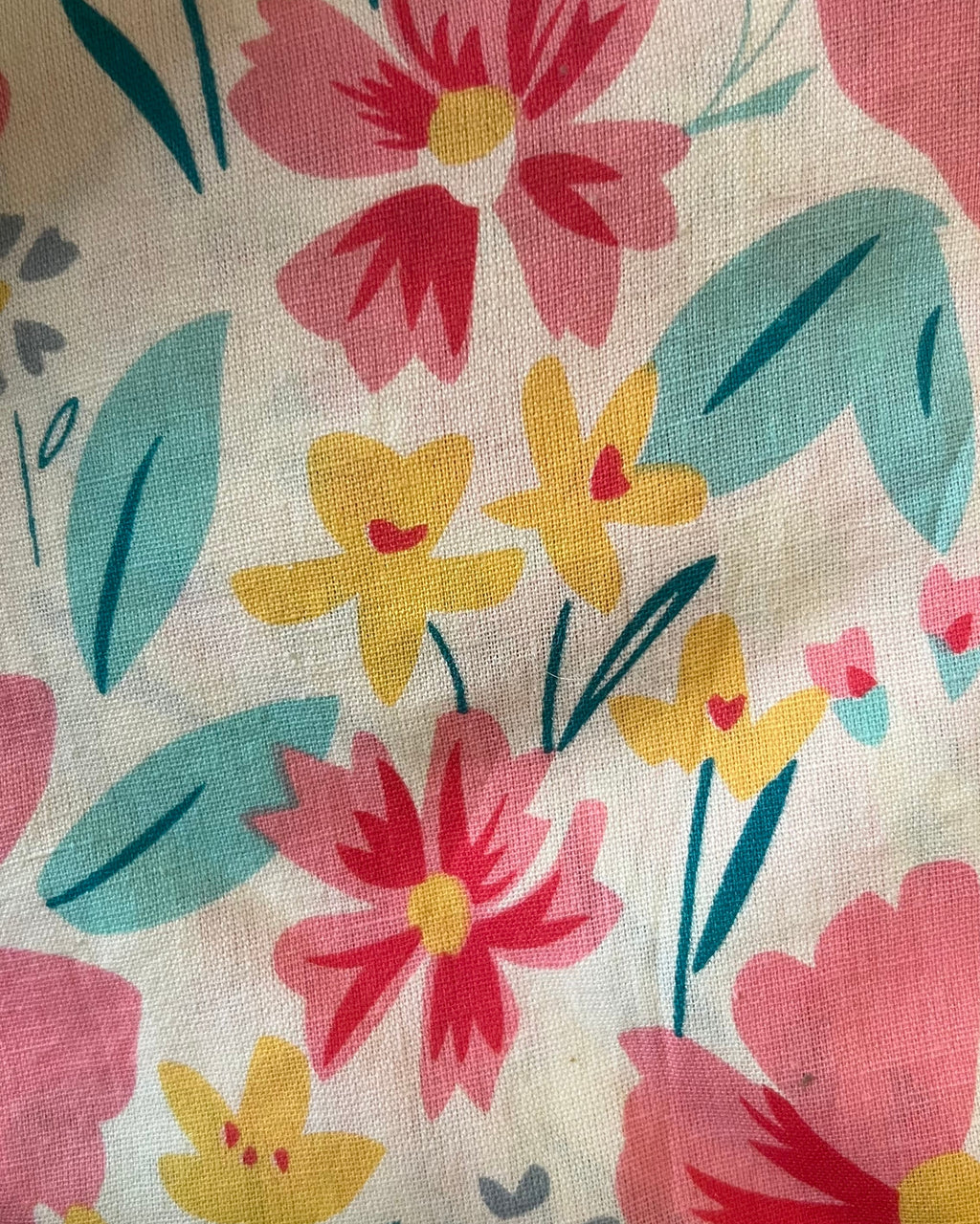 Printed Cotton Fabric Swatch
