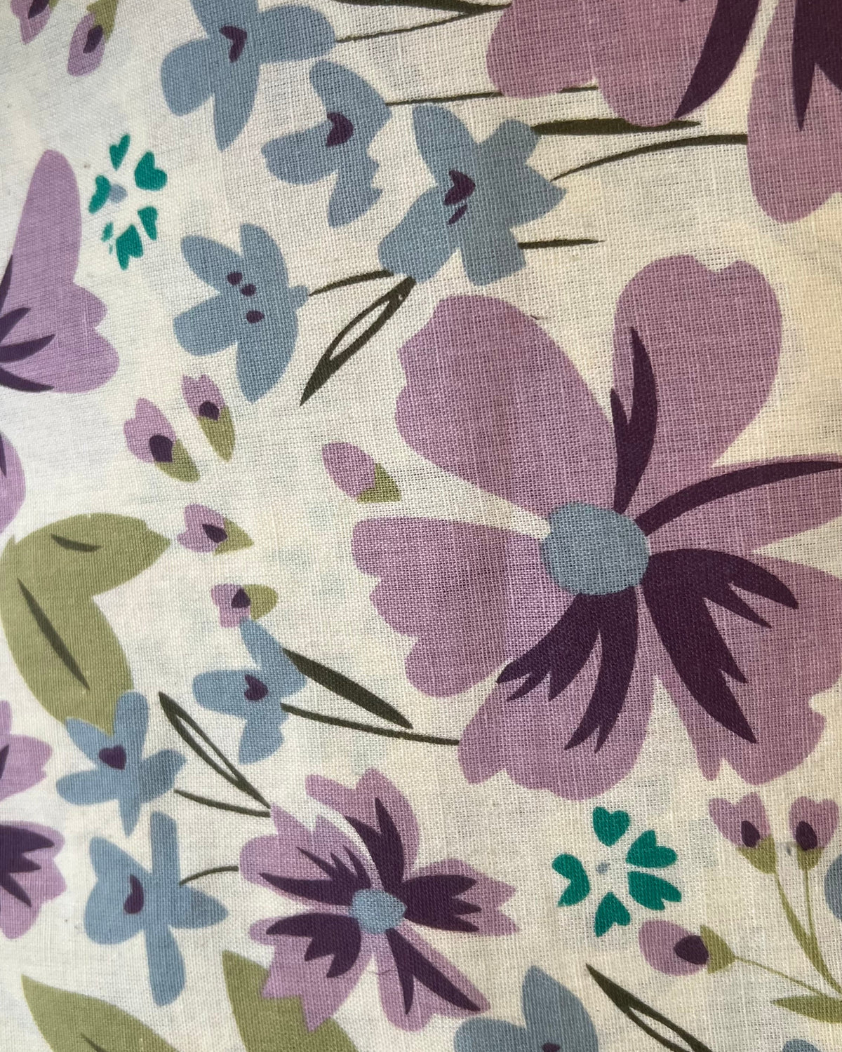 Printed Cotton Fabric Swatch