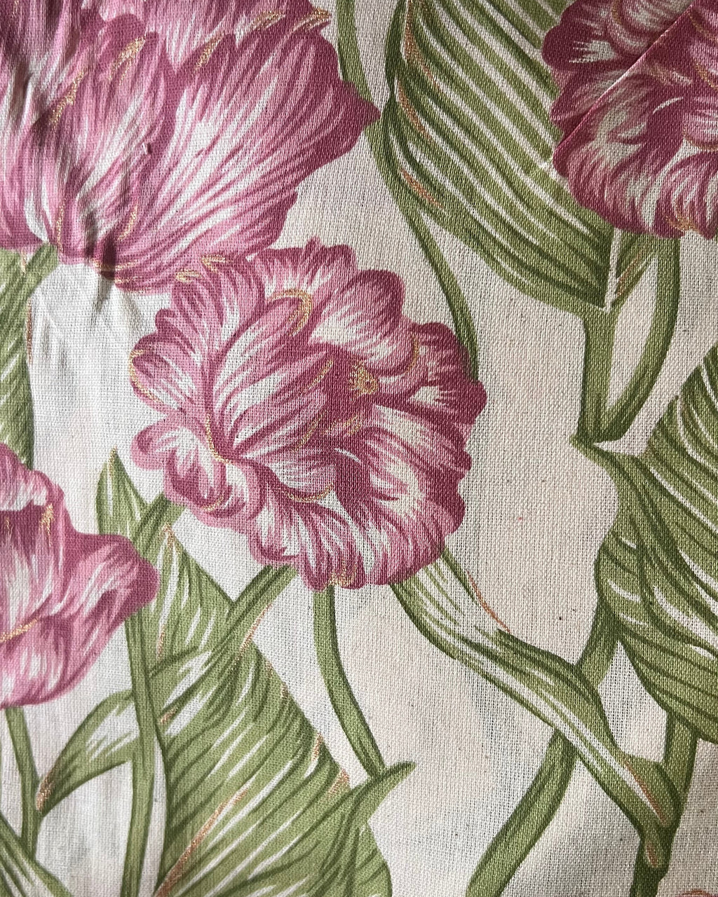 Printed Cotton Fabric Swatch