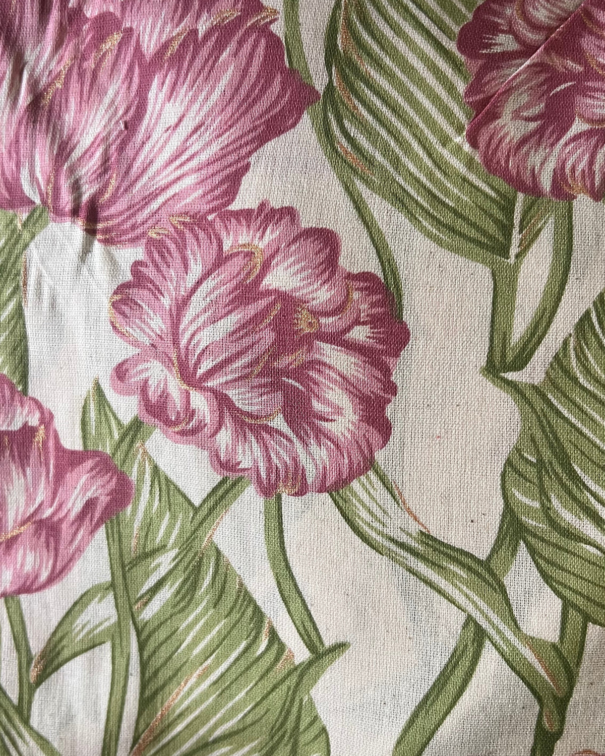 Printed Cotton Fabric Swatch