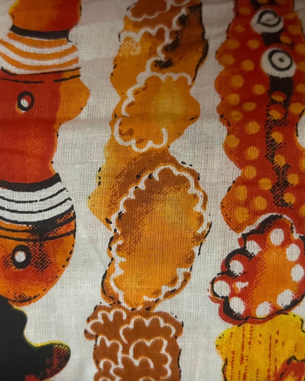 Printed Cotton Fabric Swatch