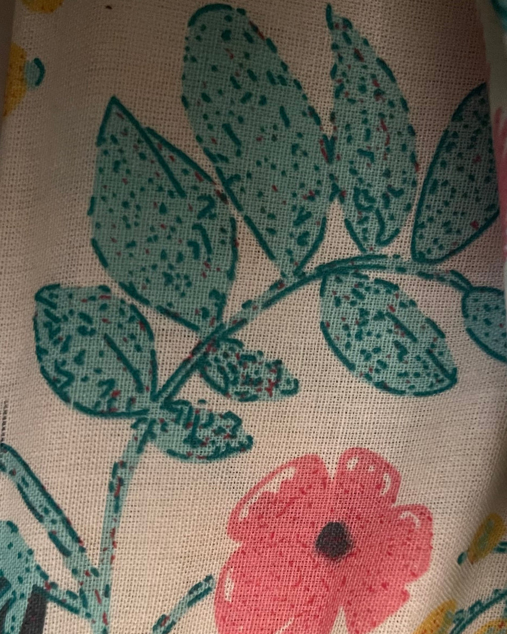 Printed Cotton Fabric Swatch