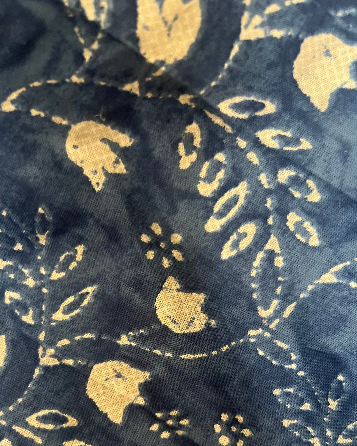 Printed Cotton Fabric Swatch