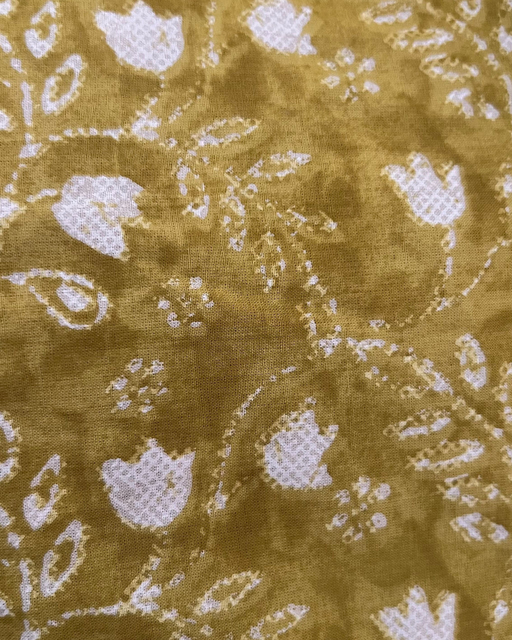 Printed Cotton Fabric Swatch