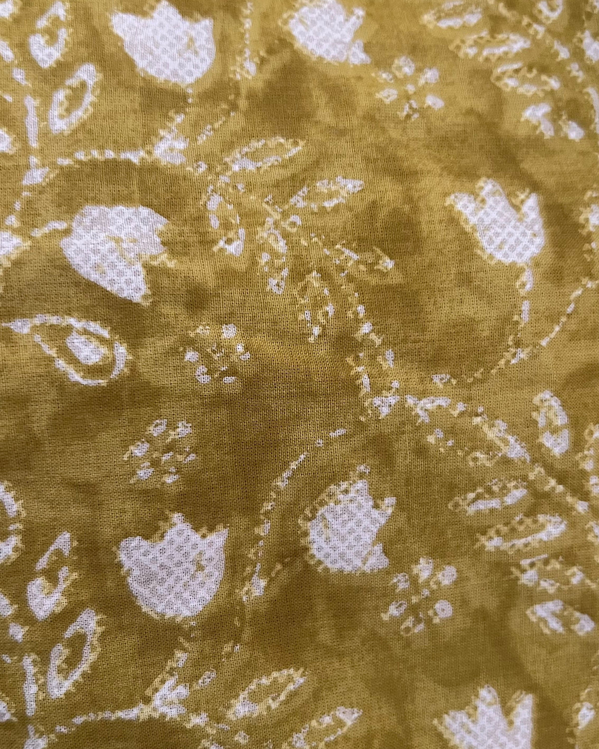 Printed Cotton Fabric Swatch