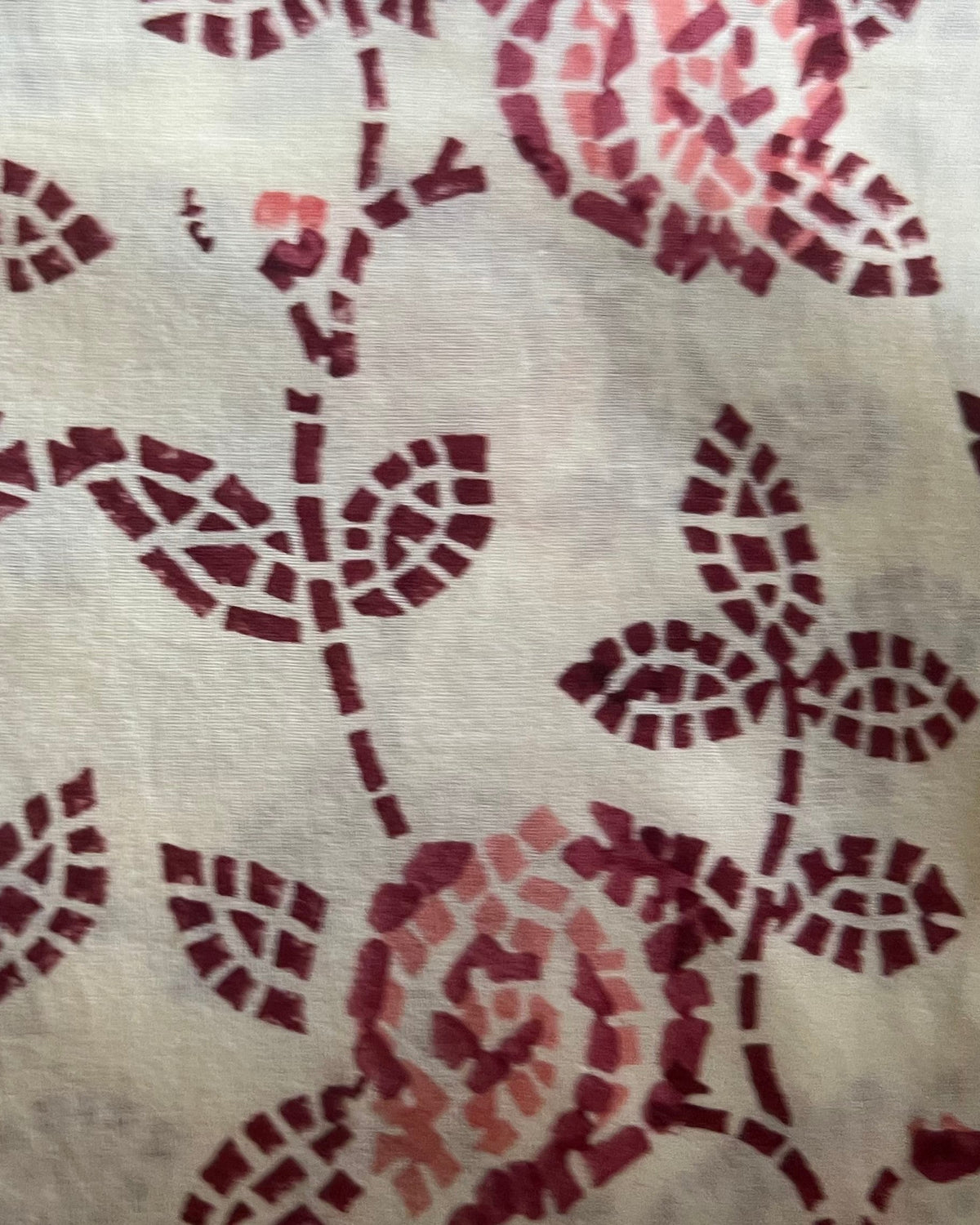 Printed Cotton Fabric Swatch