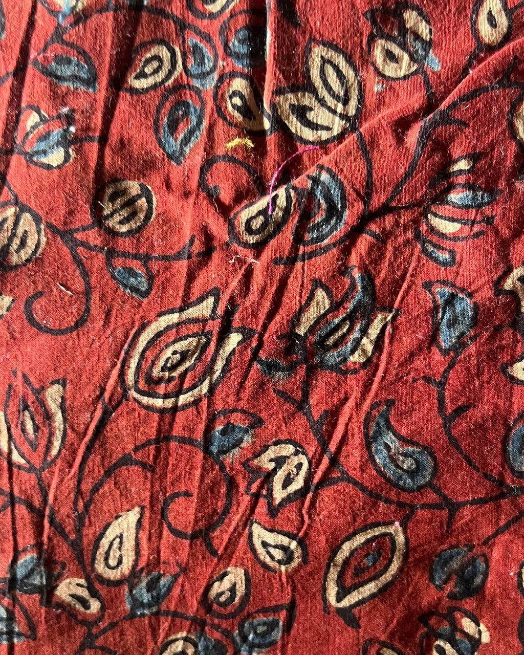Printed Cotton Fabric Swatch