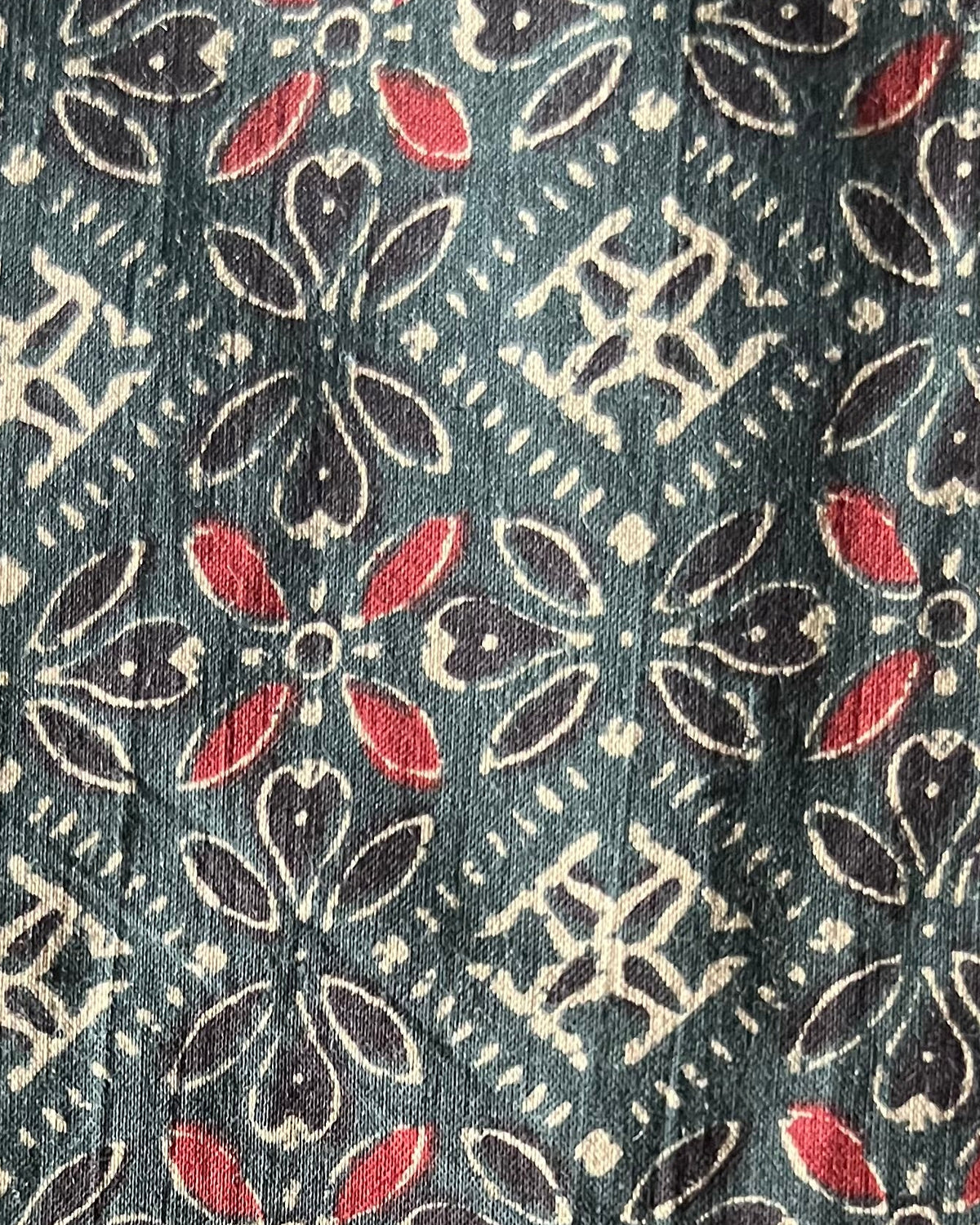 Printed Cotton Fabric Swatch