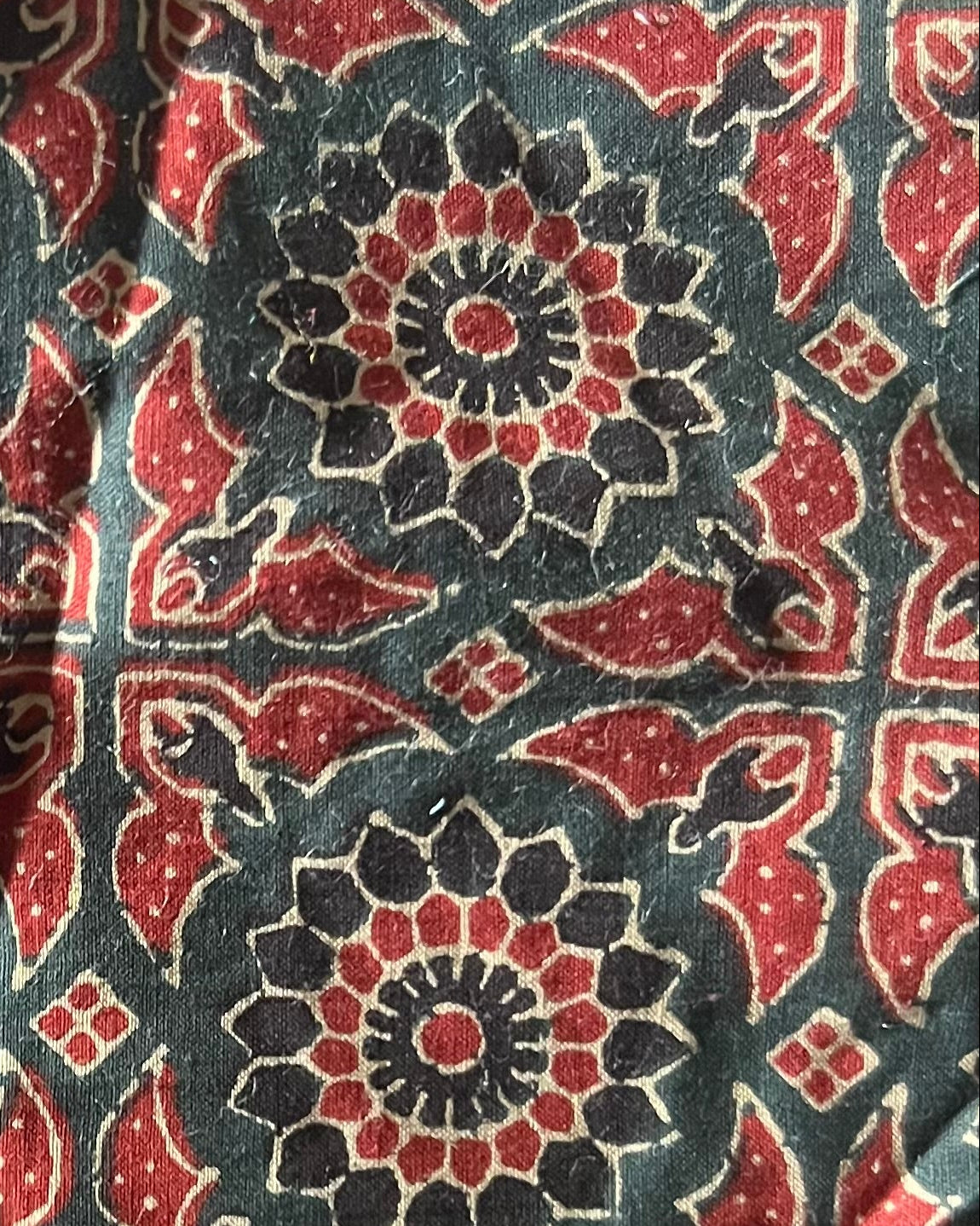 Printed Cotton Fabric Swatch