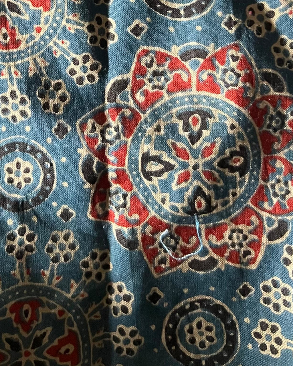 Printed Cotton Fabric Swatch
