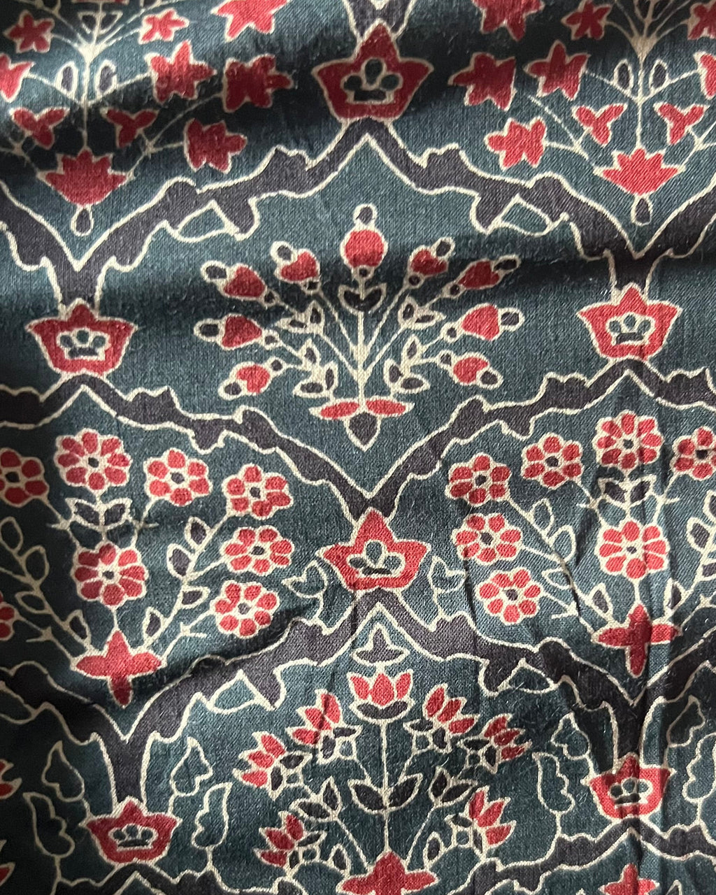 Printed Cotton Fabric Swatch