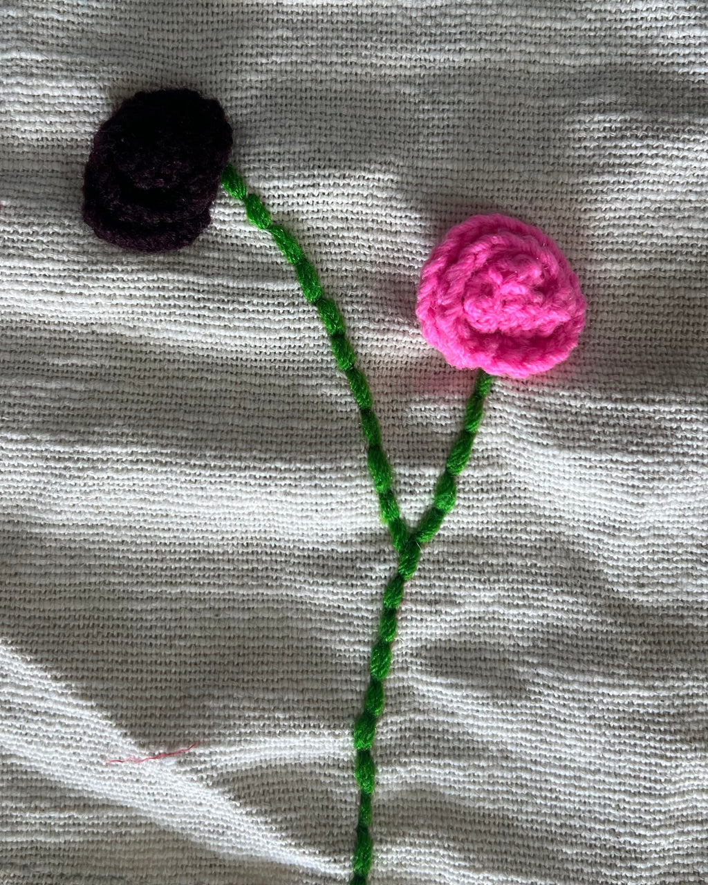 Embroidery Cotton Fabric Swatch