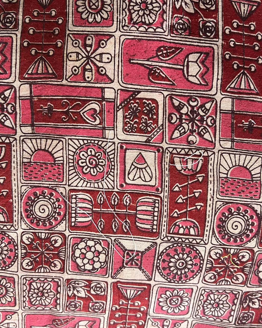 Printed Cotton Fabric Swatch