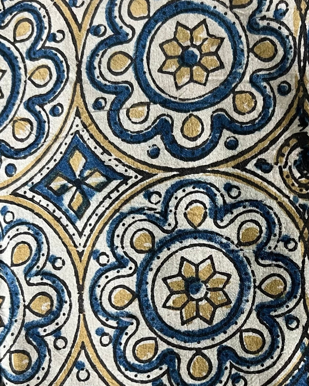 Printed Cotton Fabric Swatch