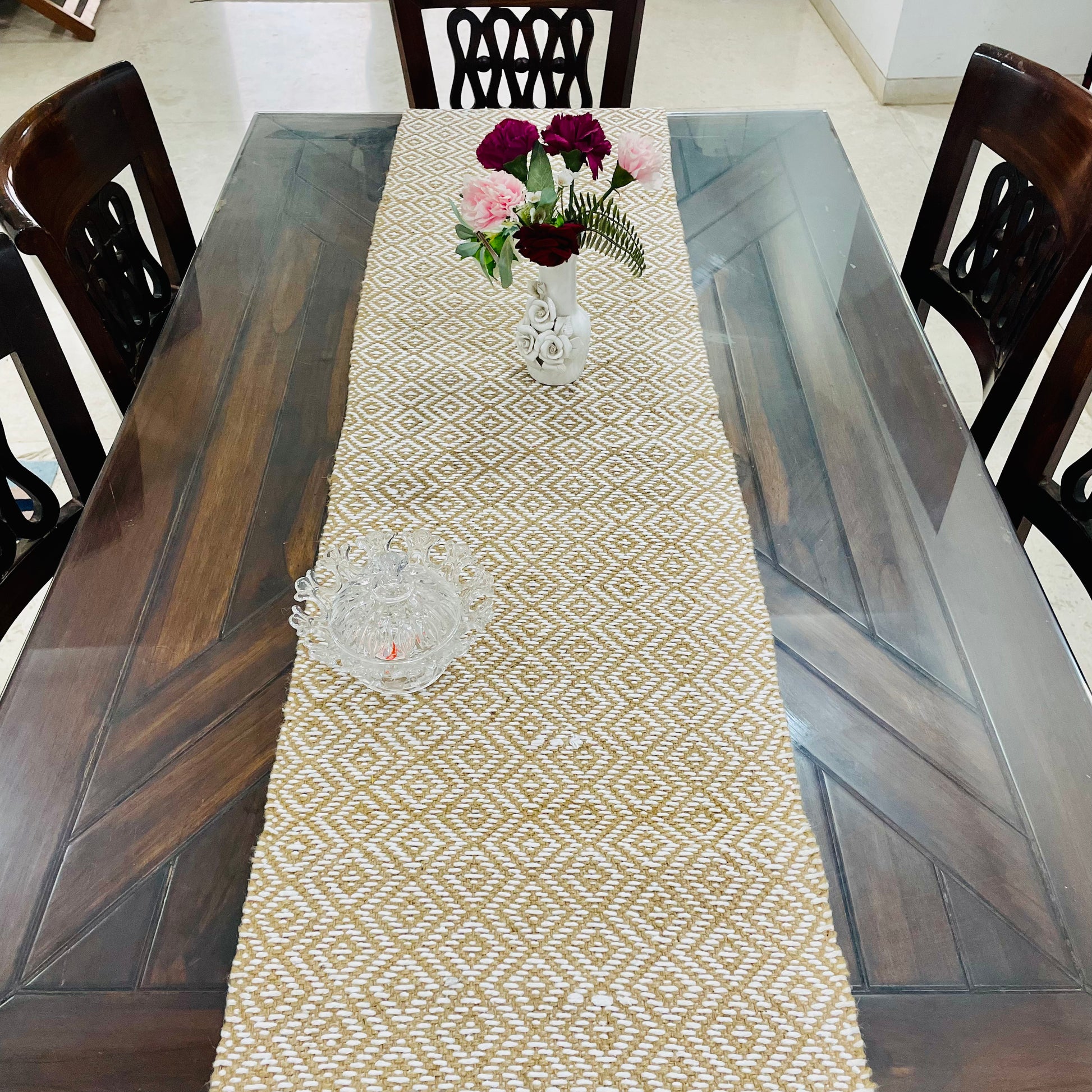 Jute Handloom Table Runner