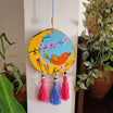 Multicolour Wooden Wall Decor With Tassels2