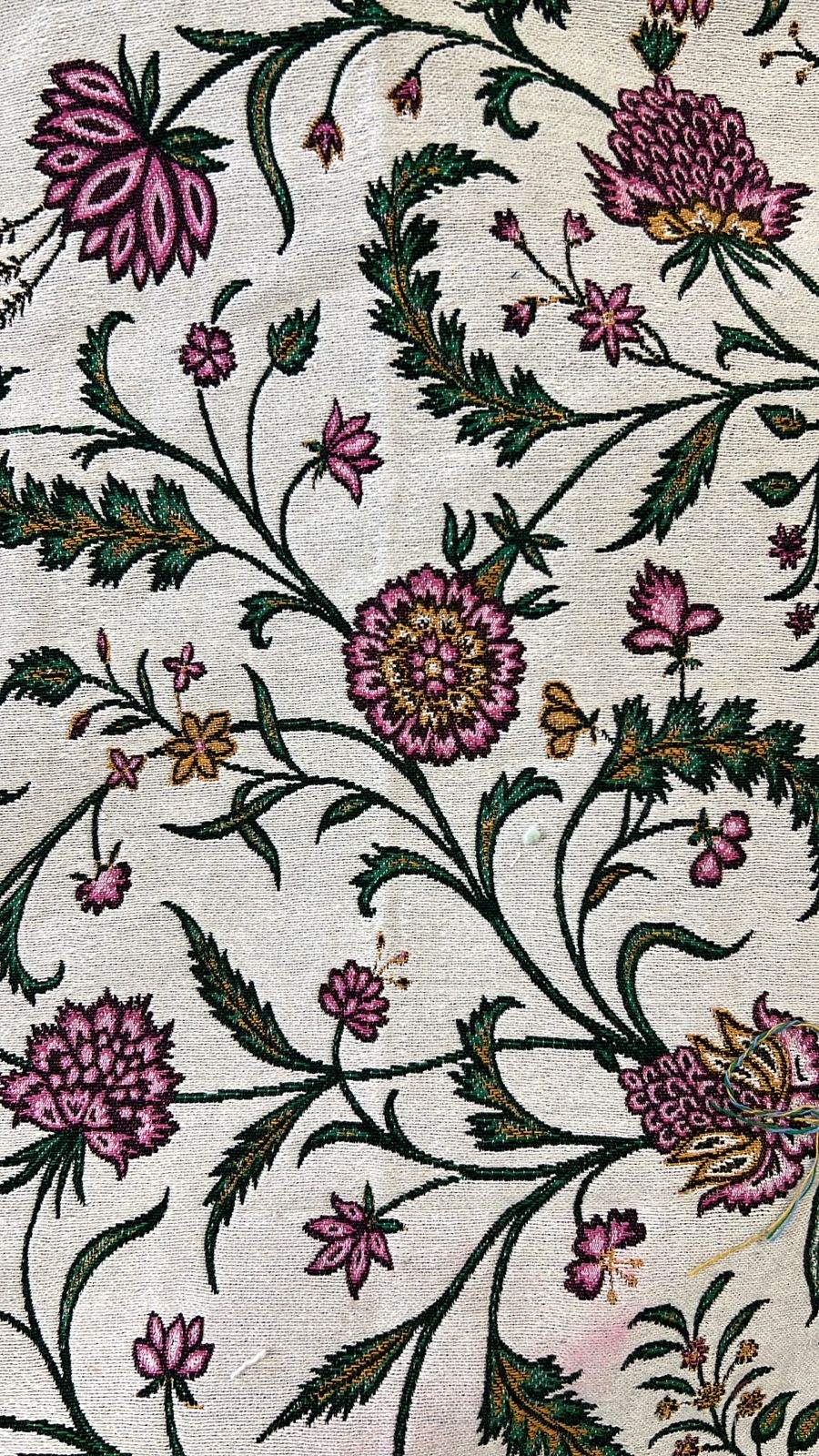 Handloom Jacquard Swatches | Heavy-Weight Cotton-Jute Samples | Upholstery & Curtain Planning