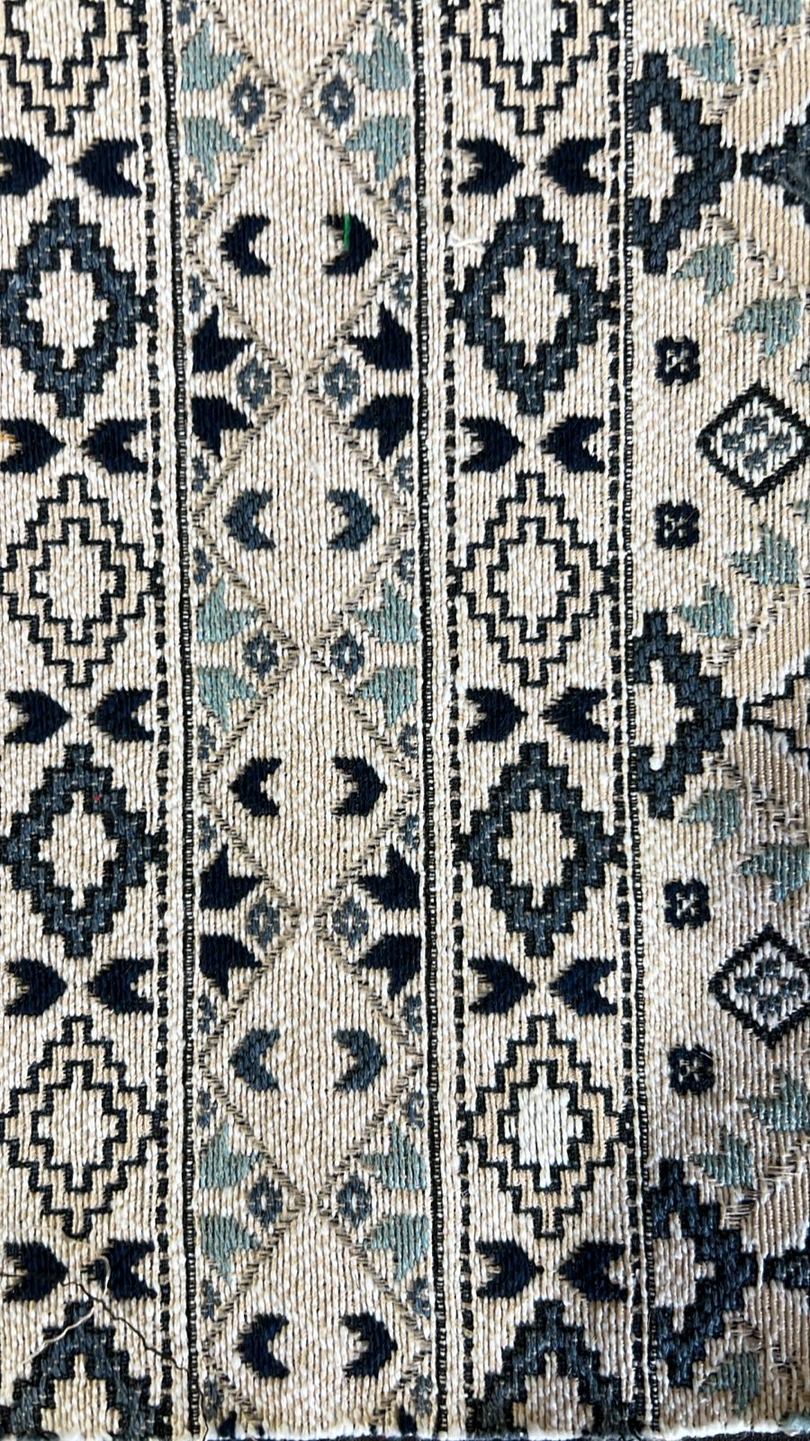 Handloom Jacquard Swatches | Heavy-Weight Cotton-Jute Samples | Upholstery & Curtain Planning