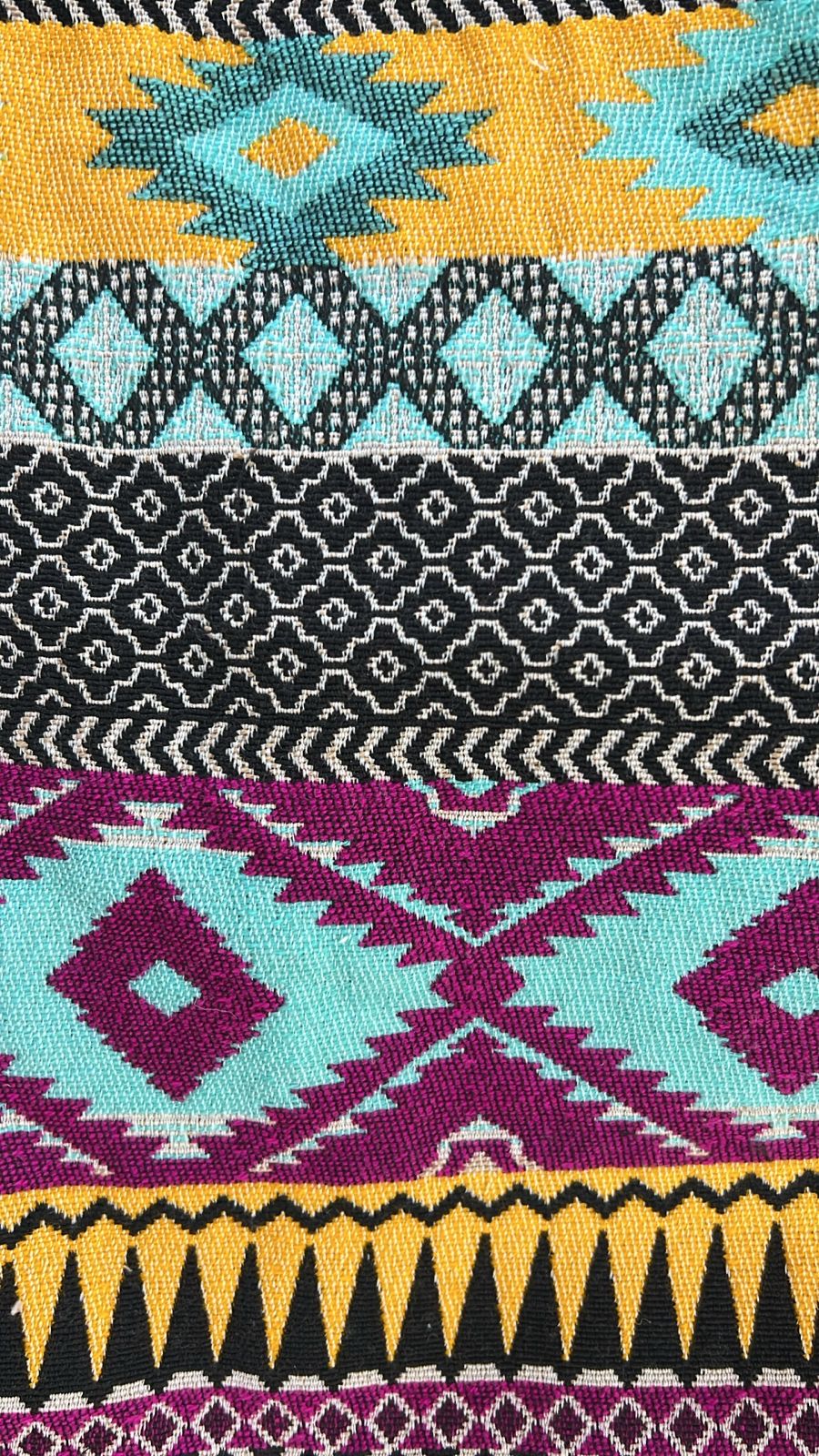 Handloom Jacquard Swatches | Heavy-Weight Cotton-Jute Samples | Upholstery & Curtain Planning