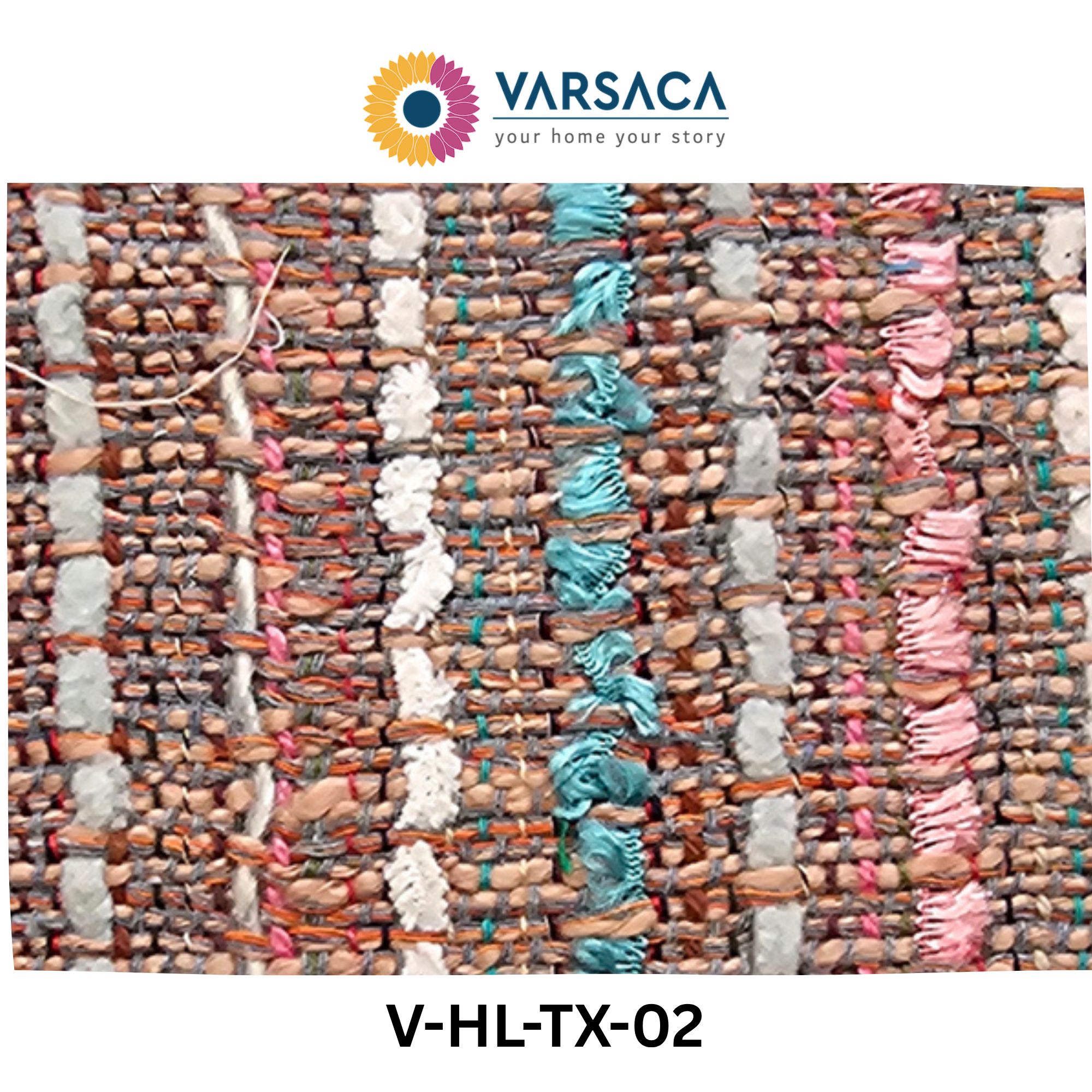 Handloom Jacquard Swatches | Heavy-Weight Cotton-Jute Samples | Upholstery & Curtain Planning