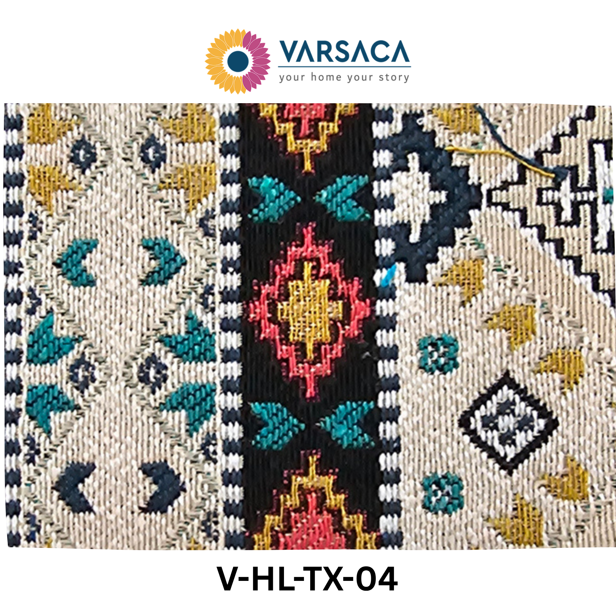 Handloom Jacquard Swatches | Heavy-Weight Cotton-Jute Samples | Upholstery & Curtain Planning