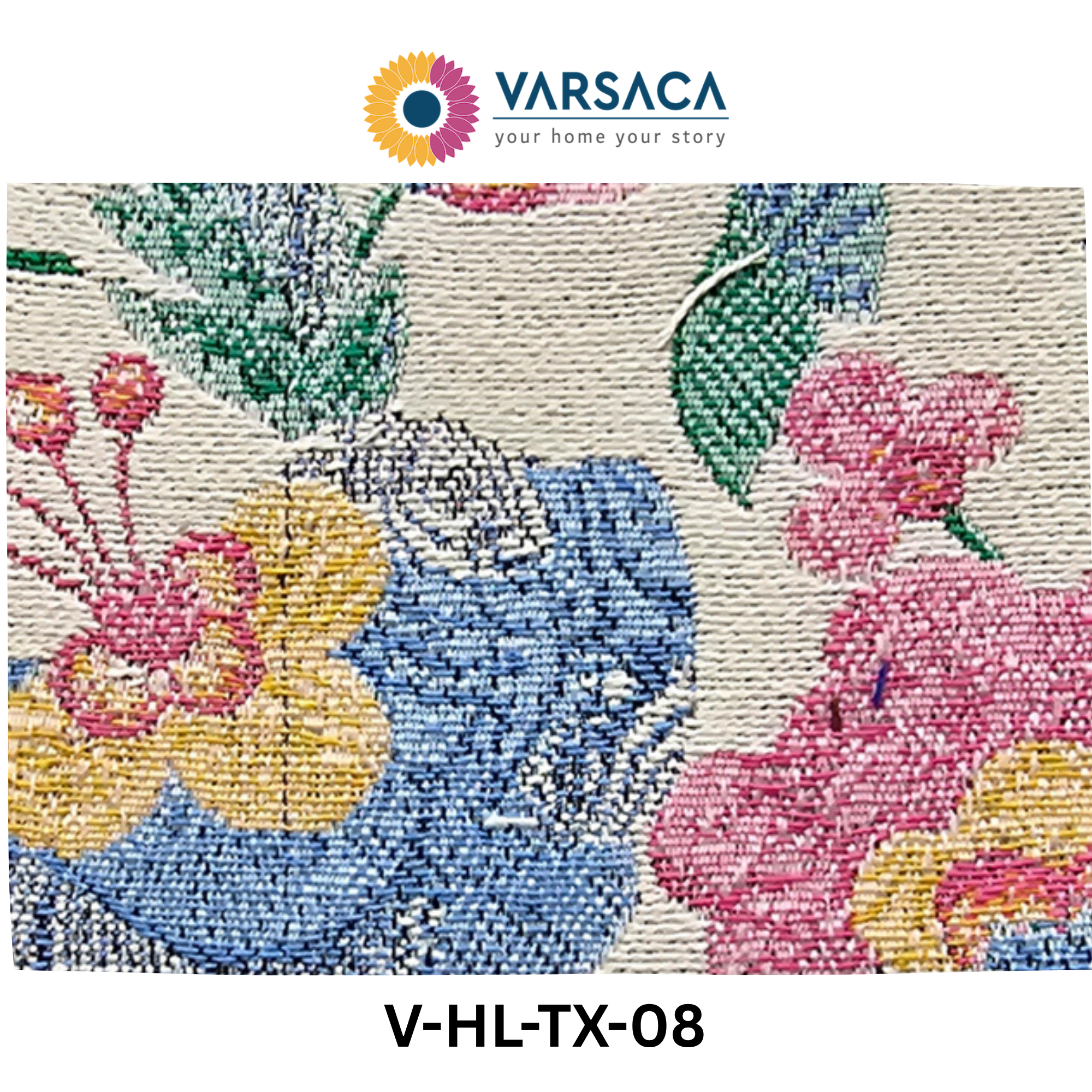 Handloom Jacquard Swatches | Heavy-Weight Cotton-Jute Samples | Upholstery & Curtain Planning