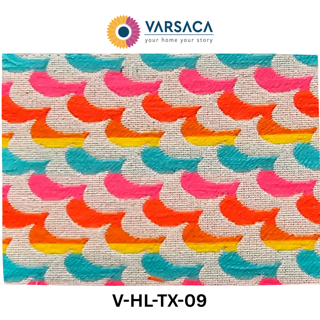 Handloom Jacquard Swatches | Heavy-Weight Cotton-Jute Samples | Upholstery & Curtain Planning