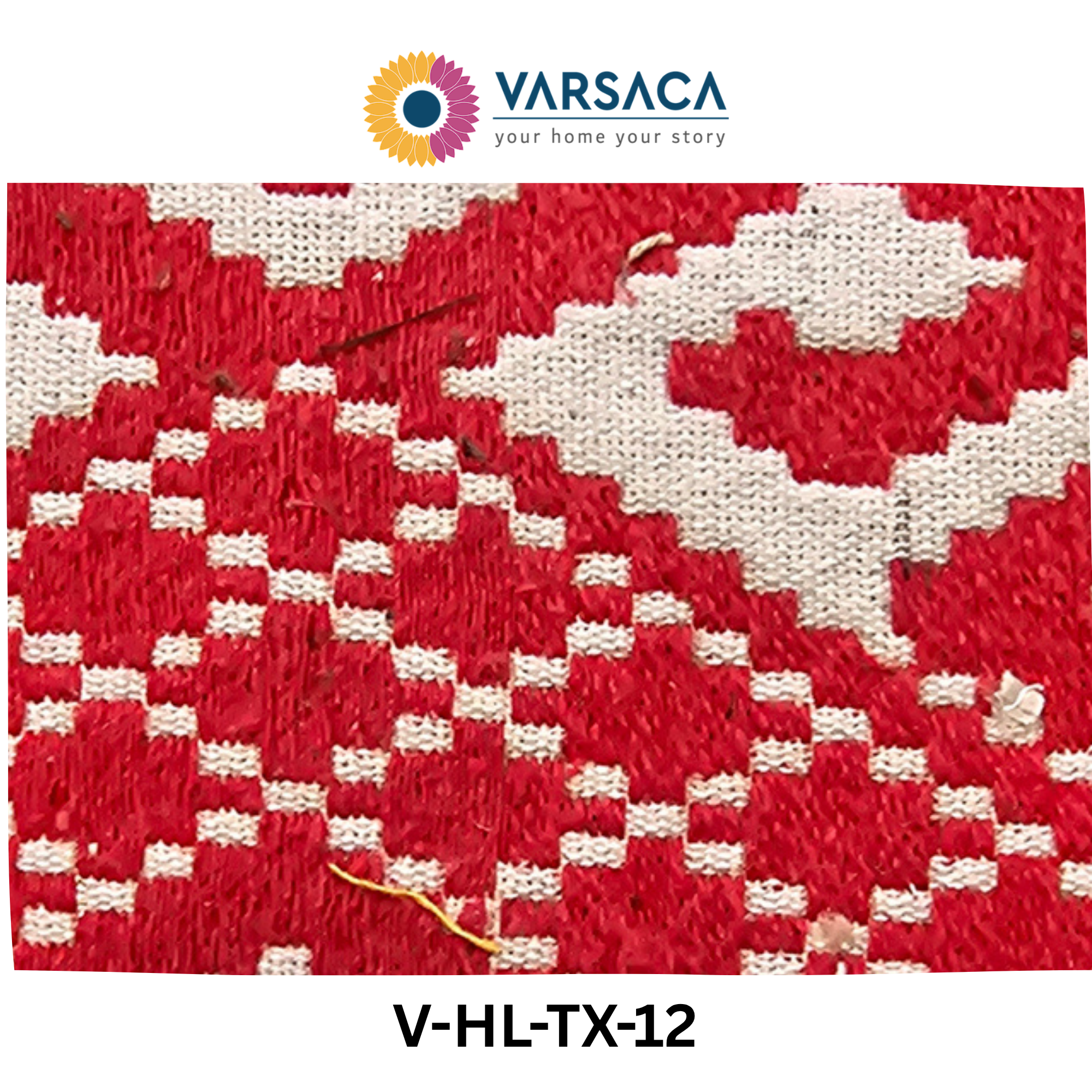 Handloom Jacquard Swatches | Heavy-Weight Cotton-Jute Samples | Upholstery & Curtain Planning