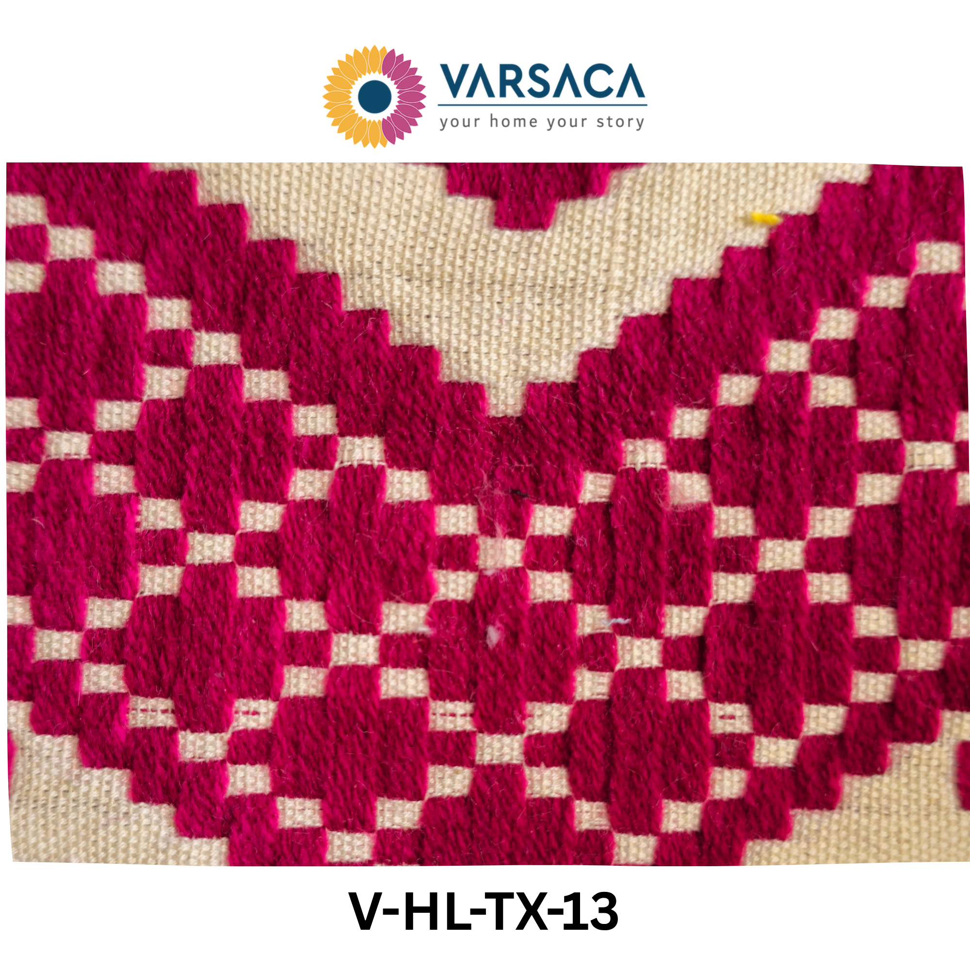 Handloom Jacquard Swatches | Heavy-Weight Cotton-Jute Samples | Upholstery & Curtain Planning