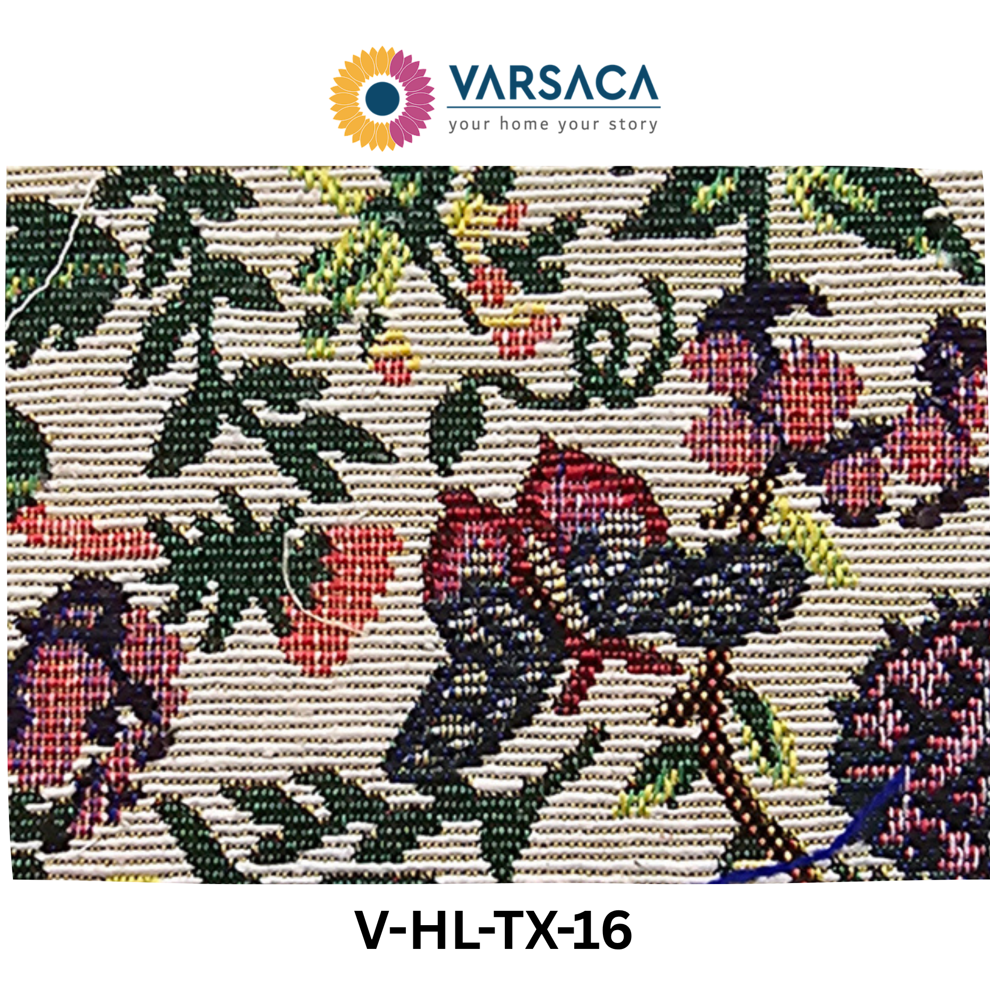 Handloom Jacquard Swatches | Heavy-Weight Cotton-Jute Samples | Upholstery & Curtain Planning