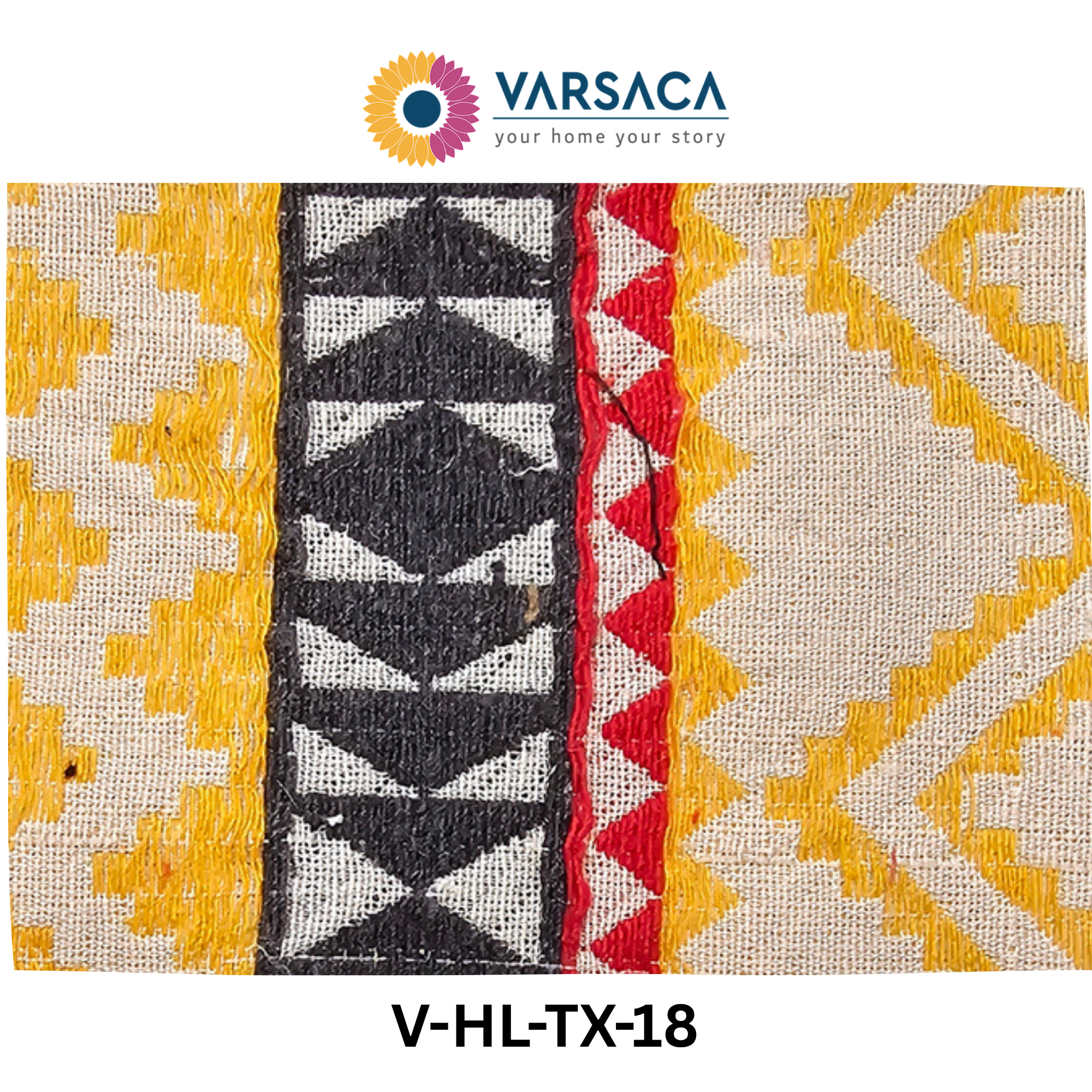 Handloom Jacquard Swatches | Heavy-Weight Cotton-Jute Samples | Upholstery & Curtain Planning